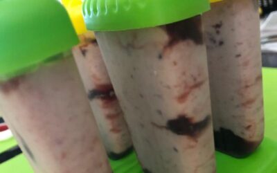 Cherry Yogurt Popsicles by Chef Susan Ytterberg
